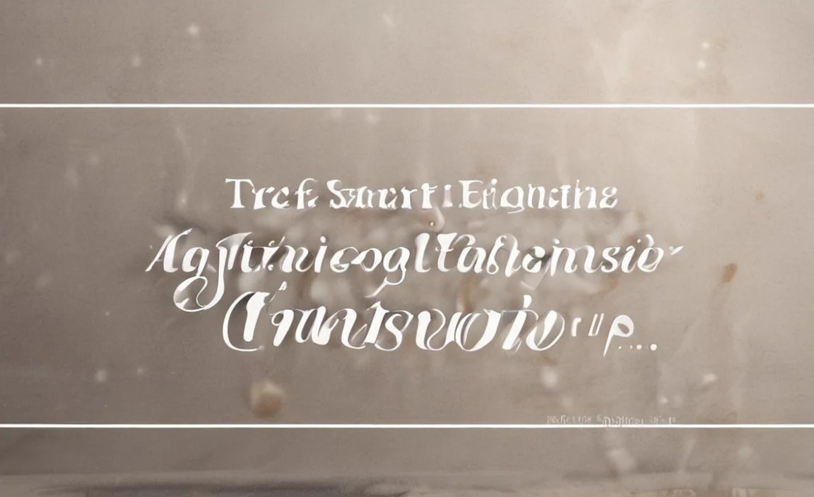 Fingerline Font Info Table: