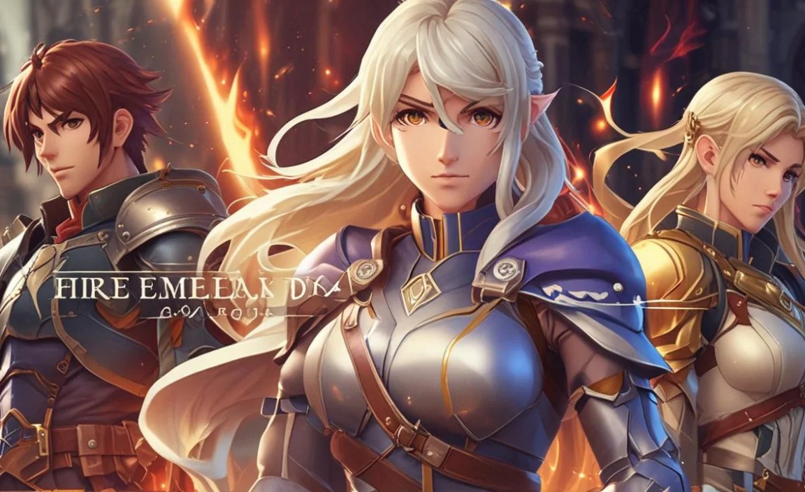 Fire Emblem Font Character Map: