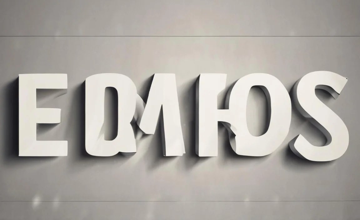 Flexo Font Info Table: