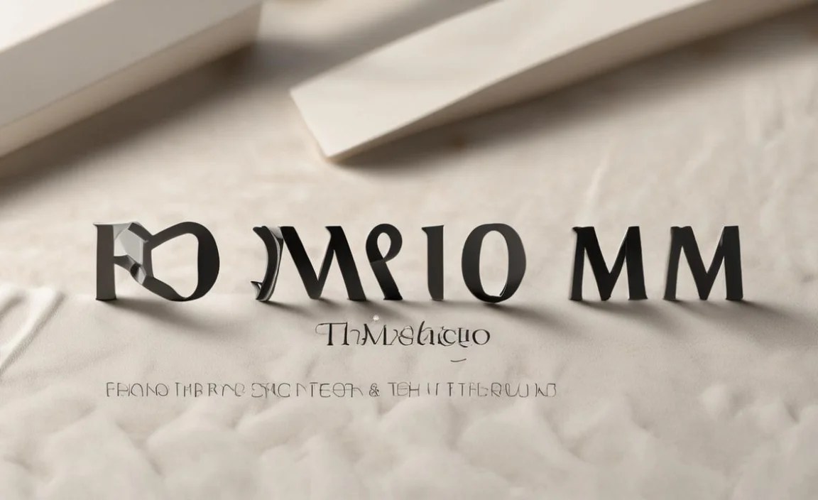 Forum Font Character Map: