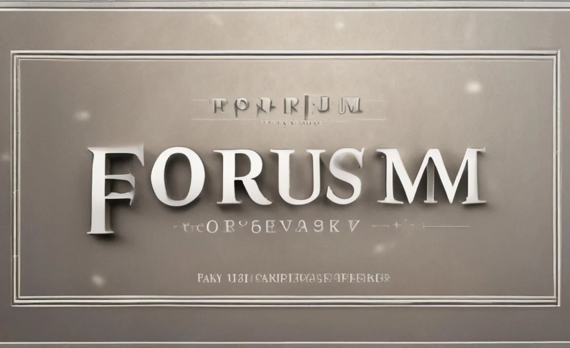 Forum Font Live Preview Customizer: