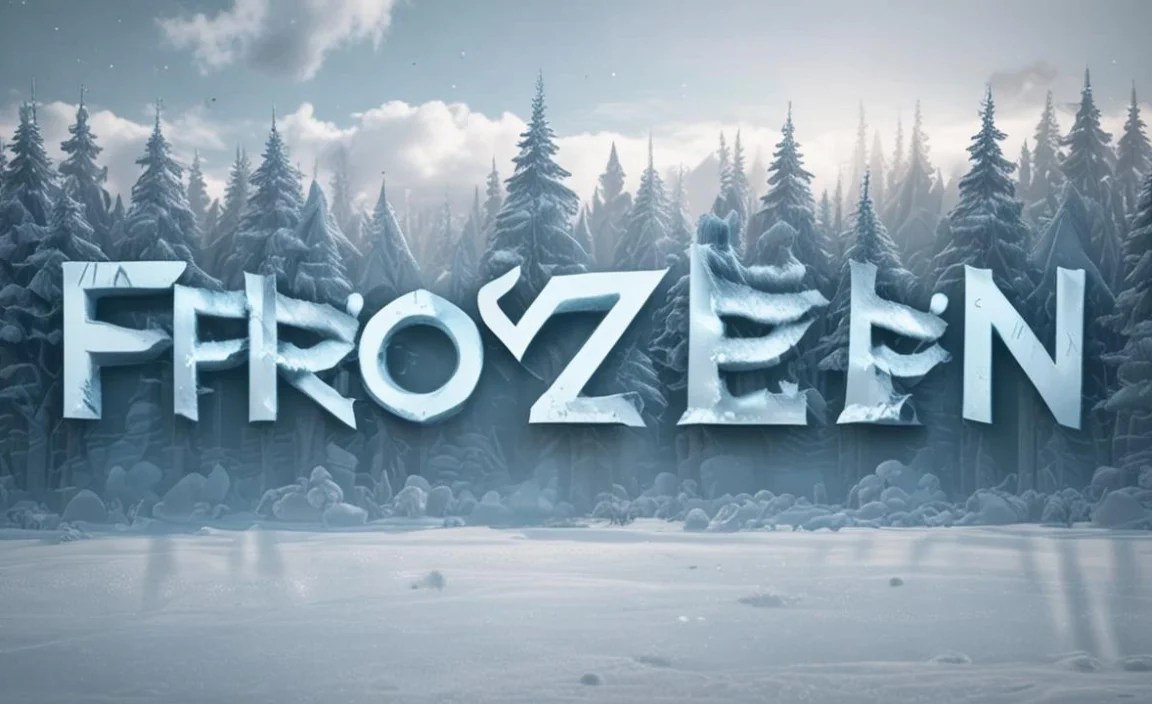 Frozen Font Info Table: