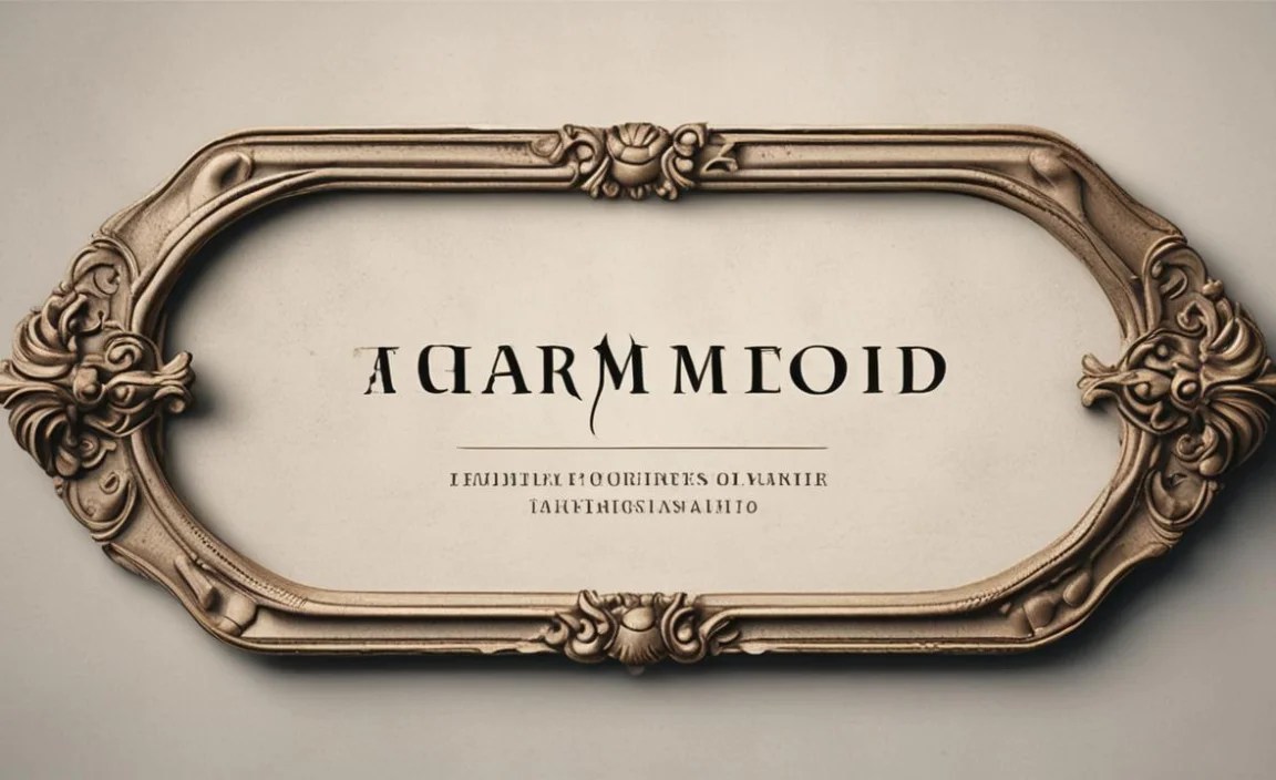 Garamond Font Character Map: