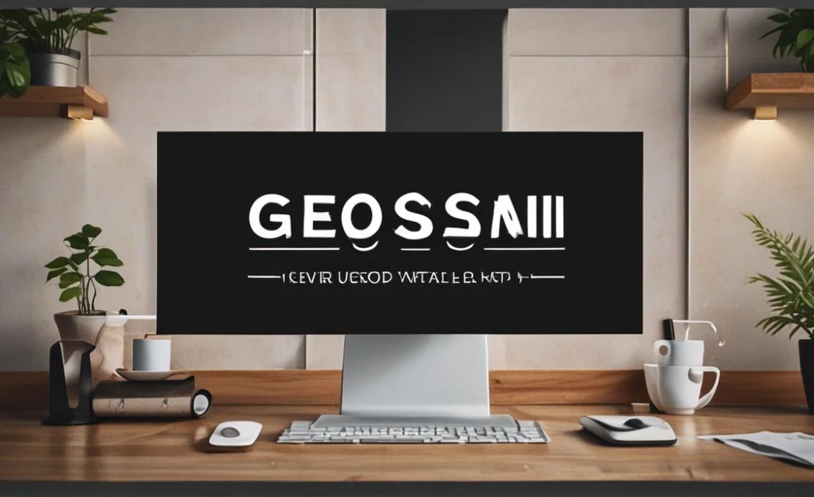 Geo Sans Font Info Table: