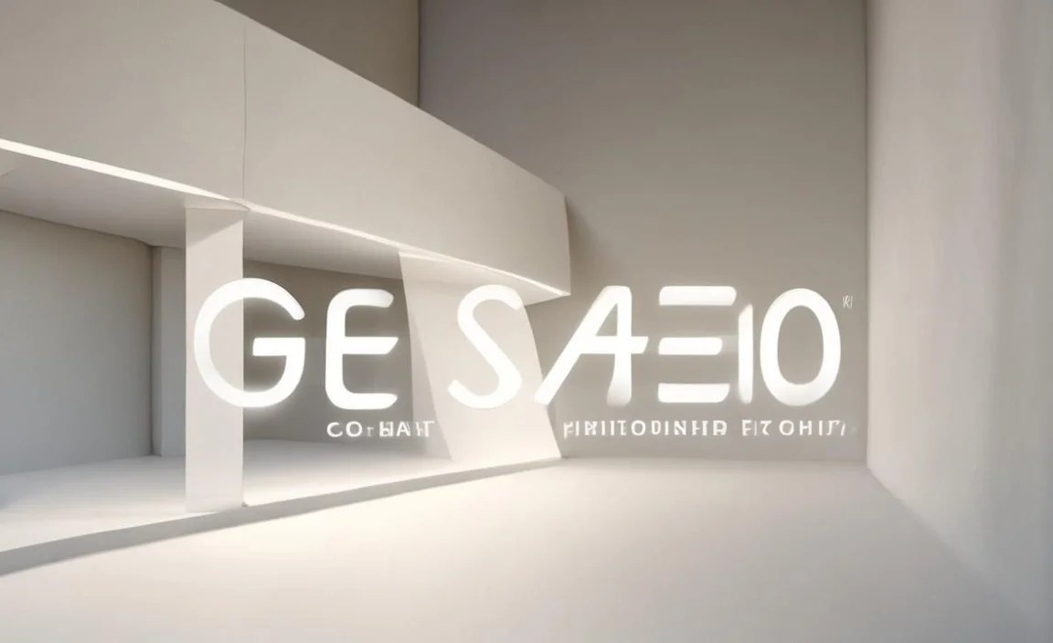 Geo Sans Light Font Info Table: