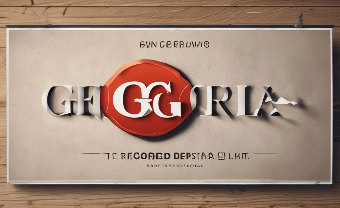 Georgia Font Info Table: