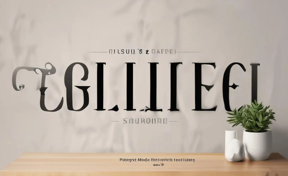 Gille Classic Font Character Map: