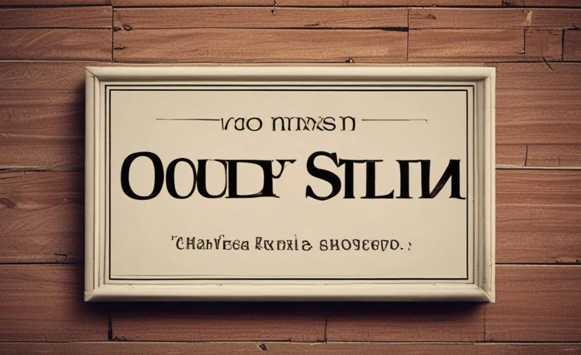 Goudy Old Style Font Character Map: