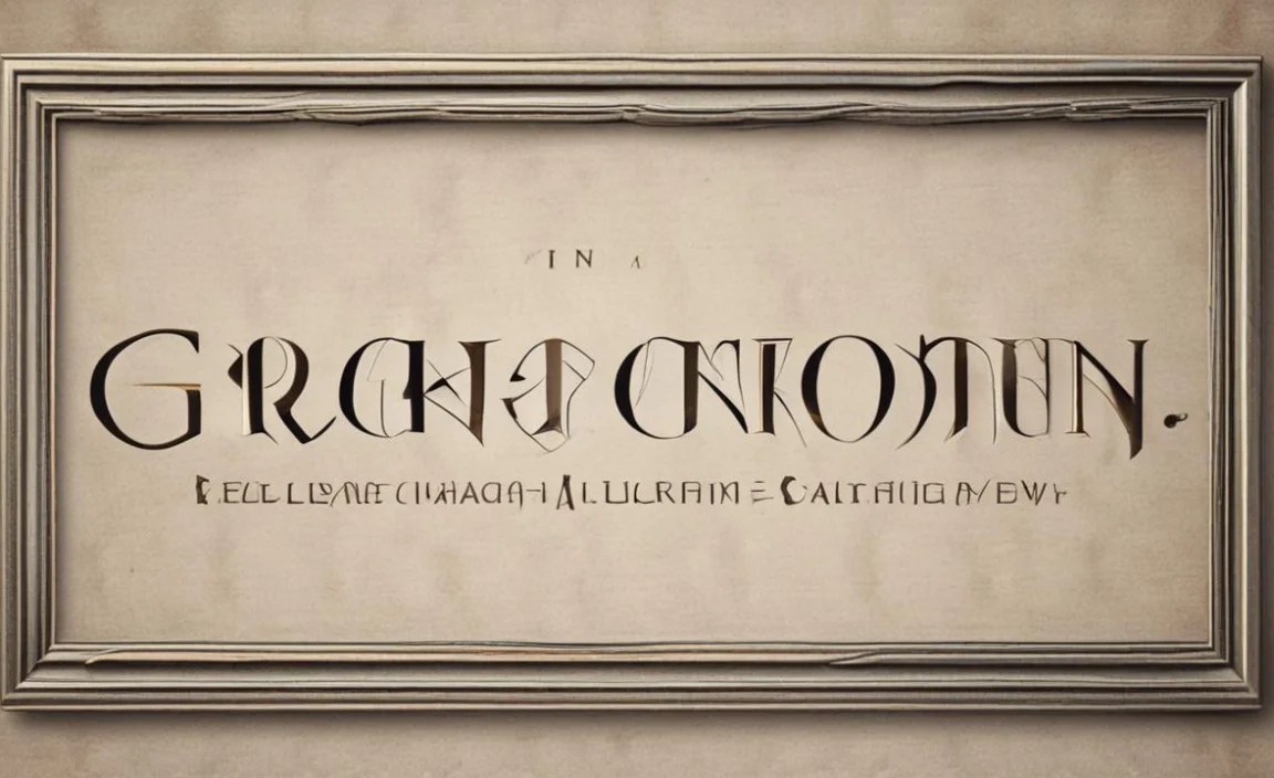 Granjon Roman Font Info Table: