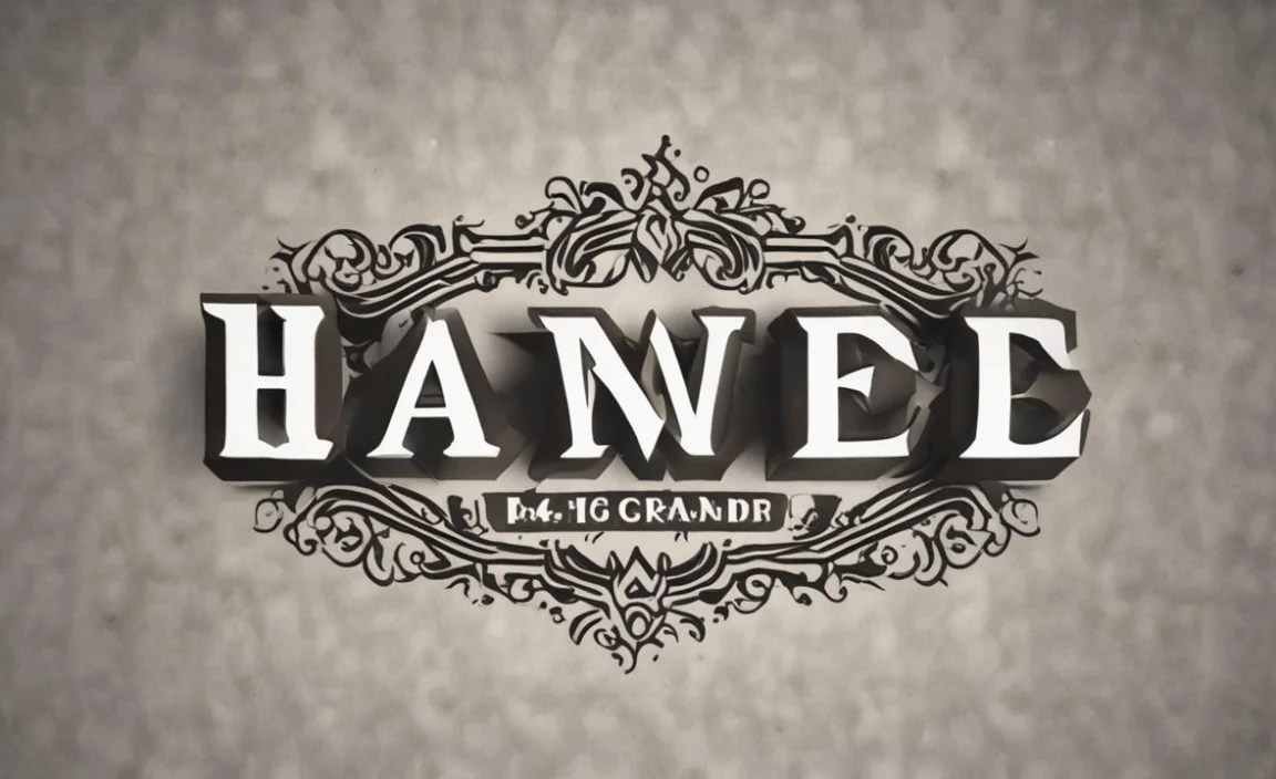Handel Gothic Font Info Table: