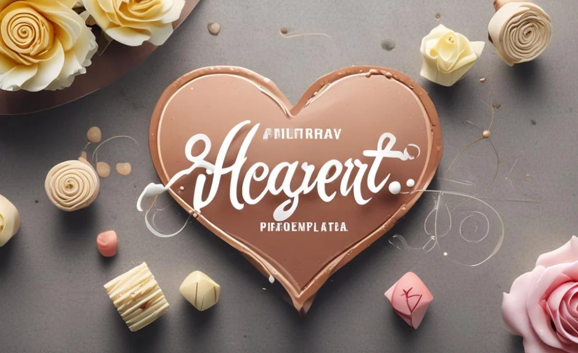 Have Heart Script Font Character Map: