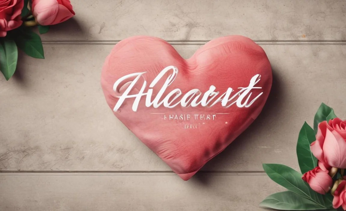 Have Heart Script Font Info Table: