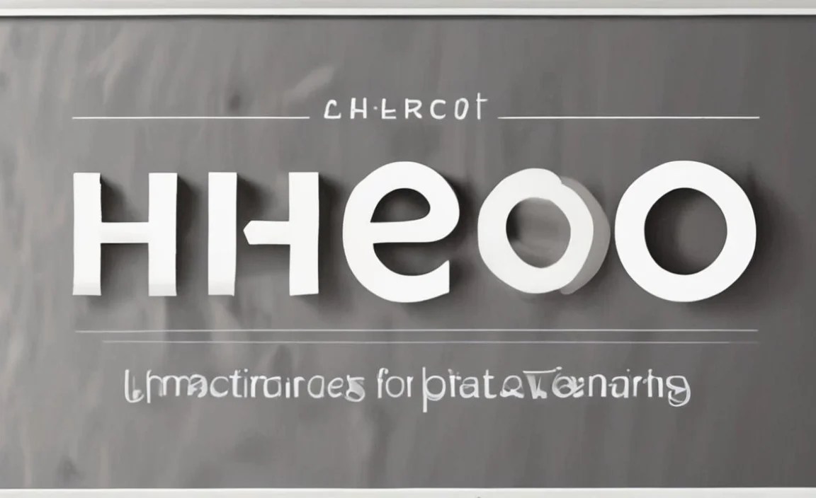 Heebo Font Character Map: