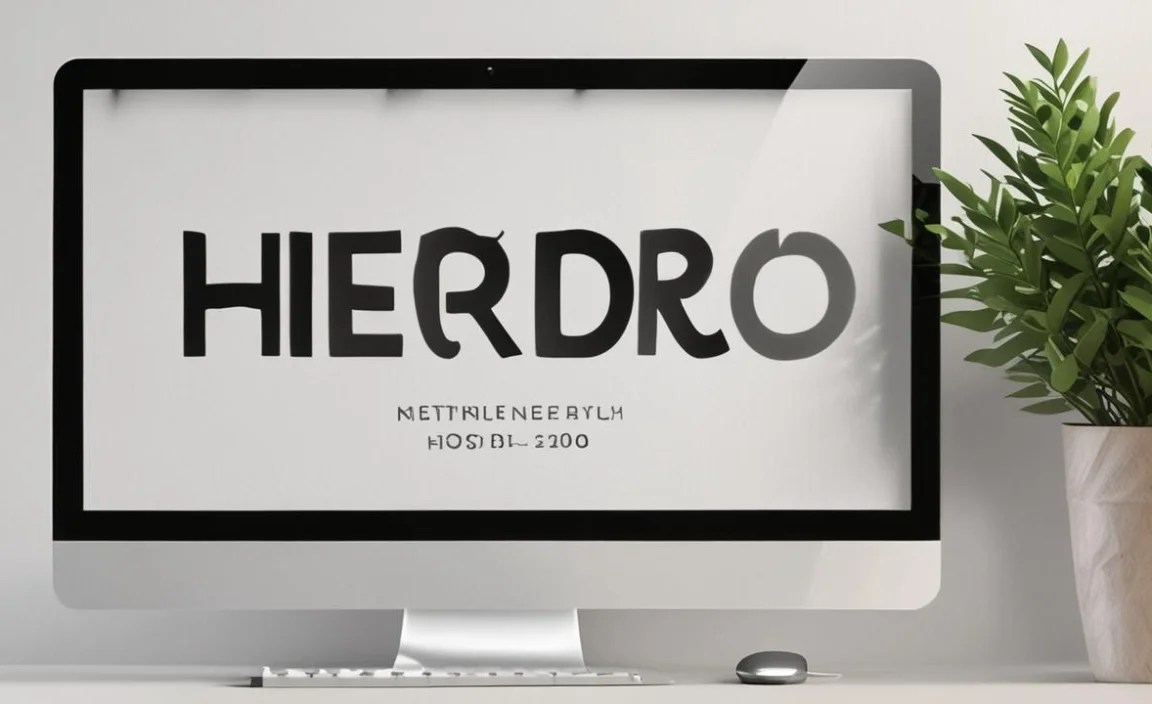 Hero New Font Character Map: