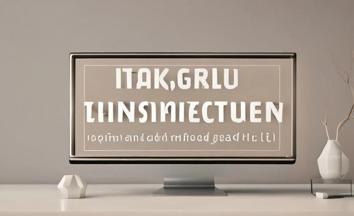 Hollisticated Font Character Map: