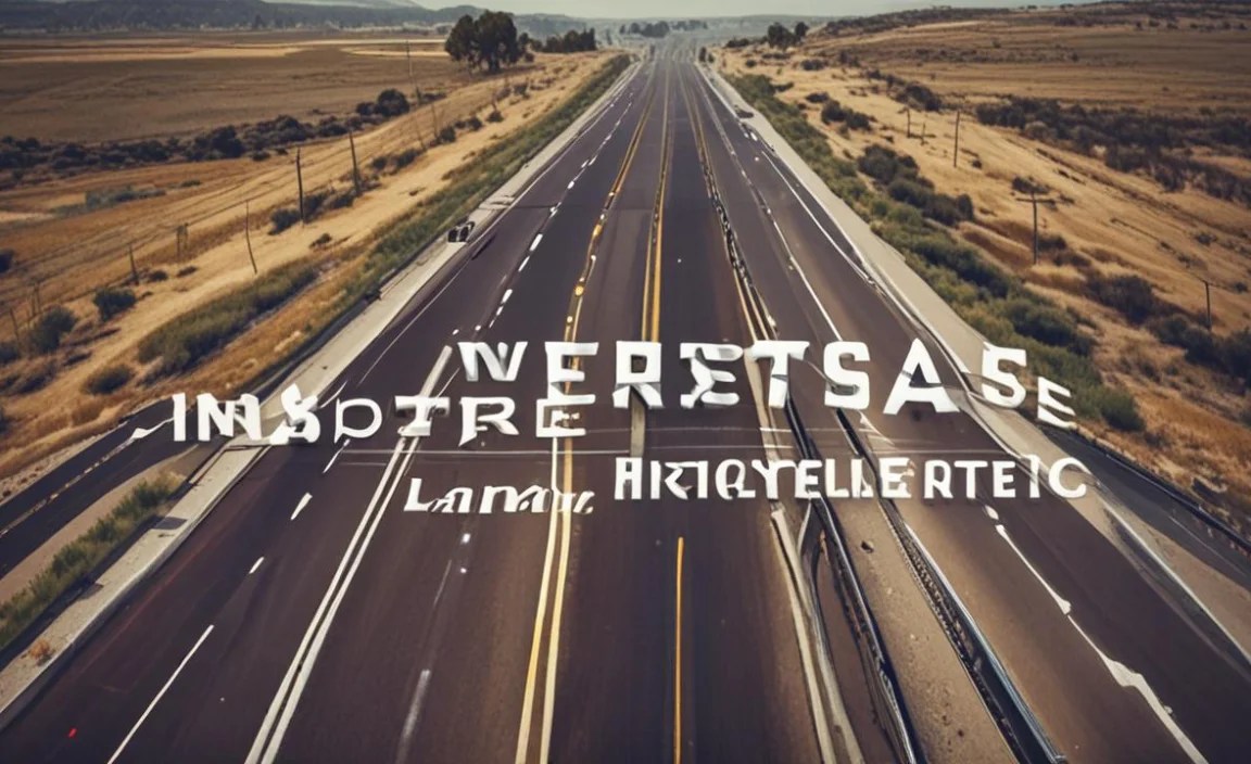 Interstate Font Info Table: