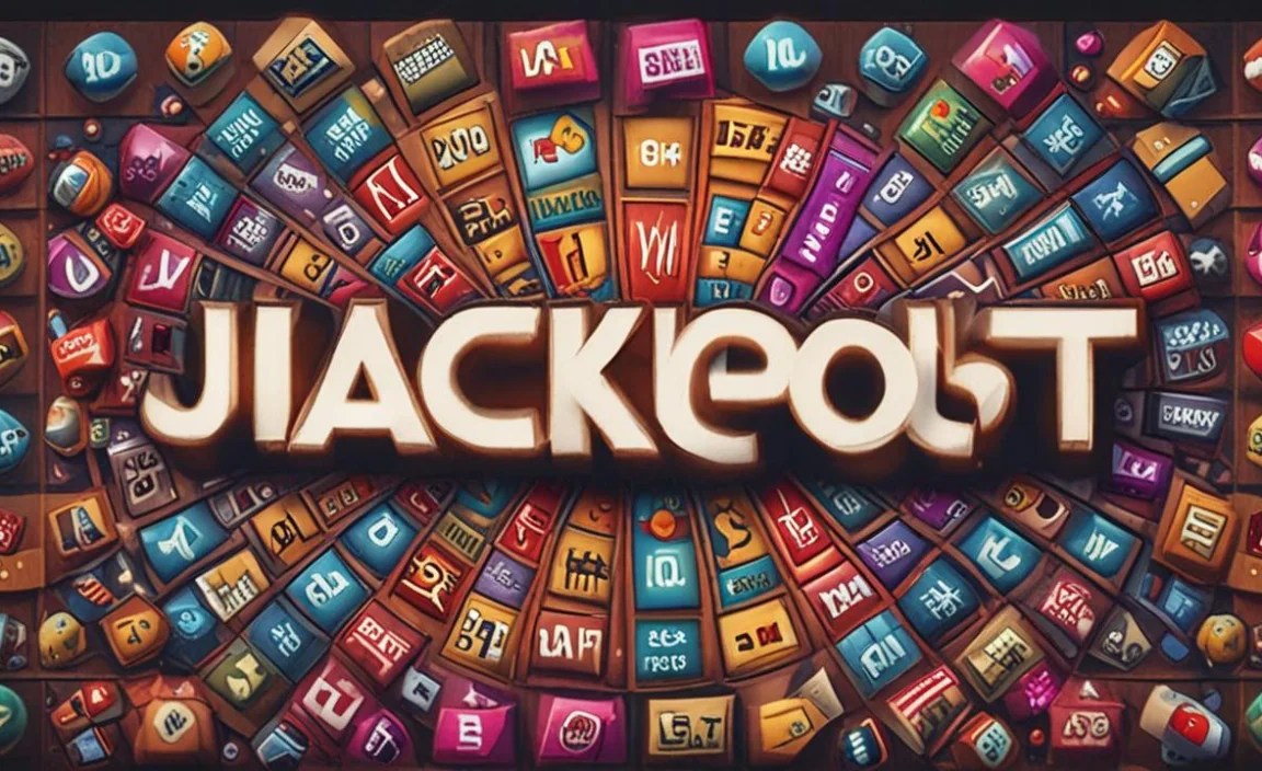Jackpot Font Character Map:
