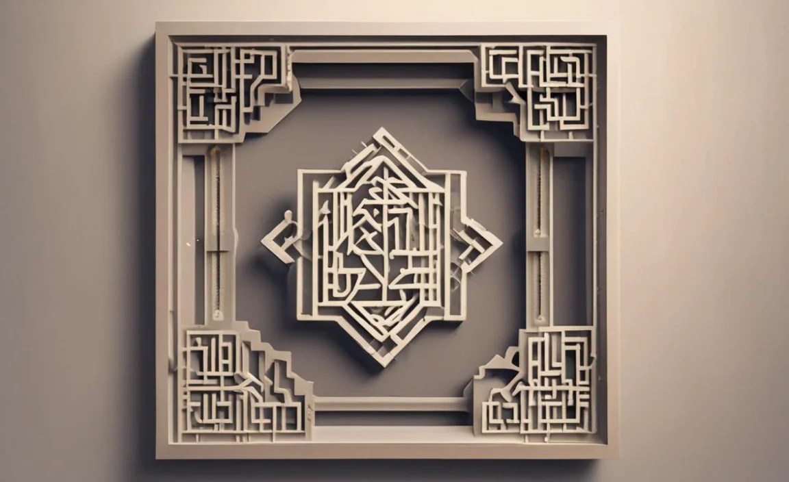 Jawi Kufi Font Character Map: