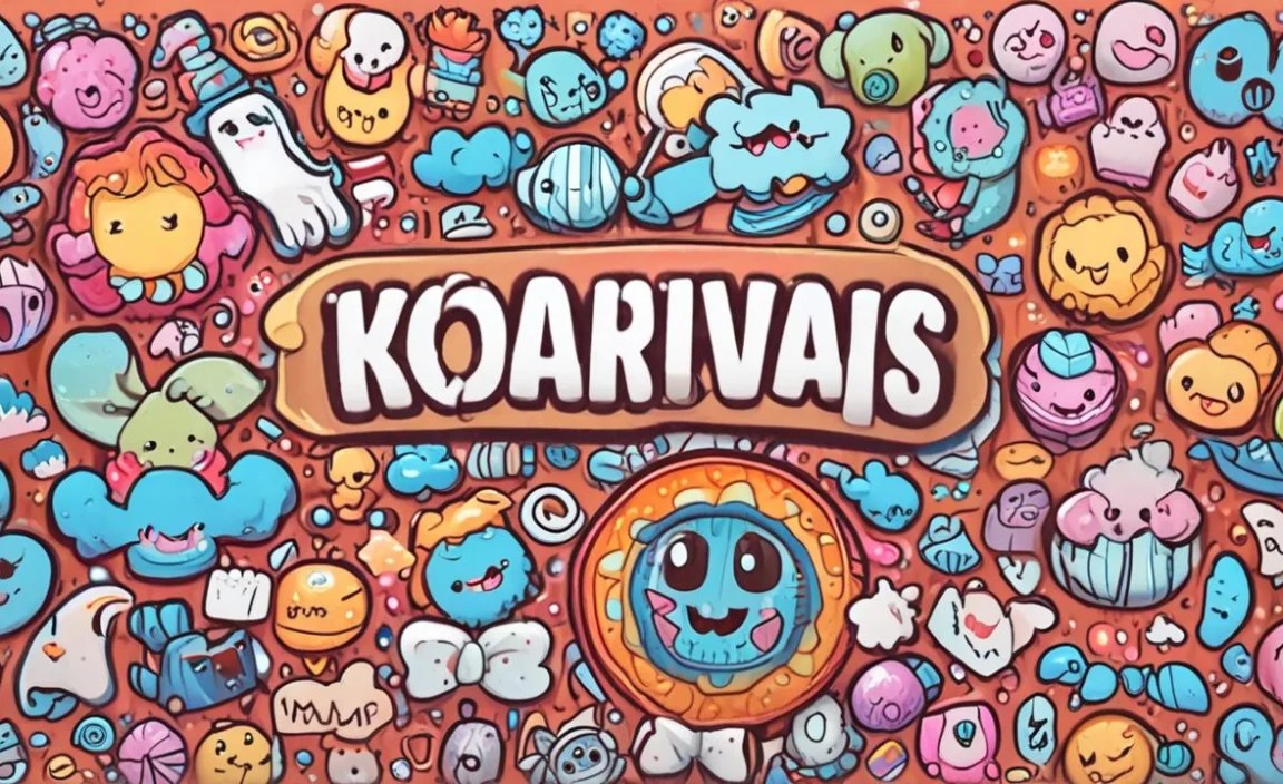 Kawaii Fonts Character Map: