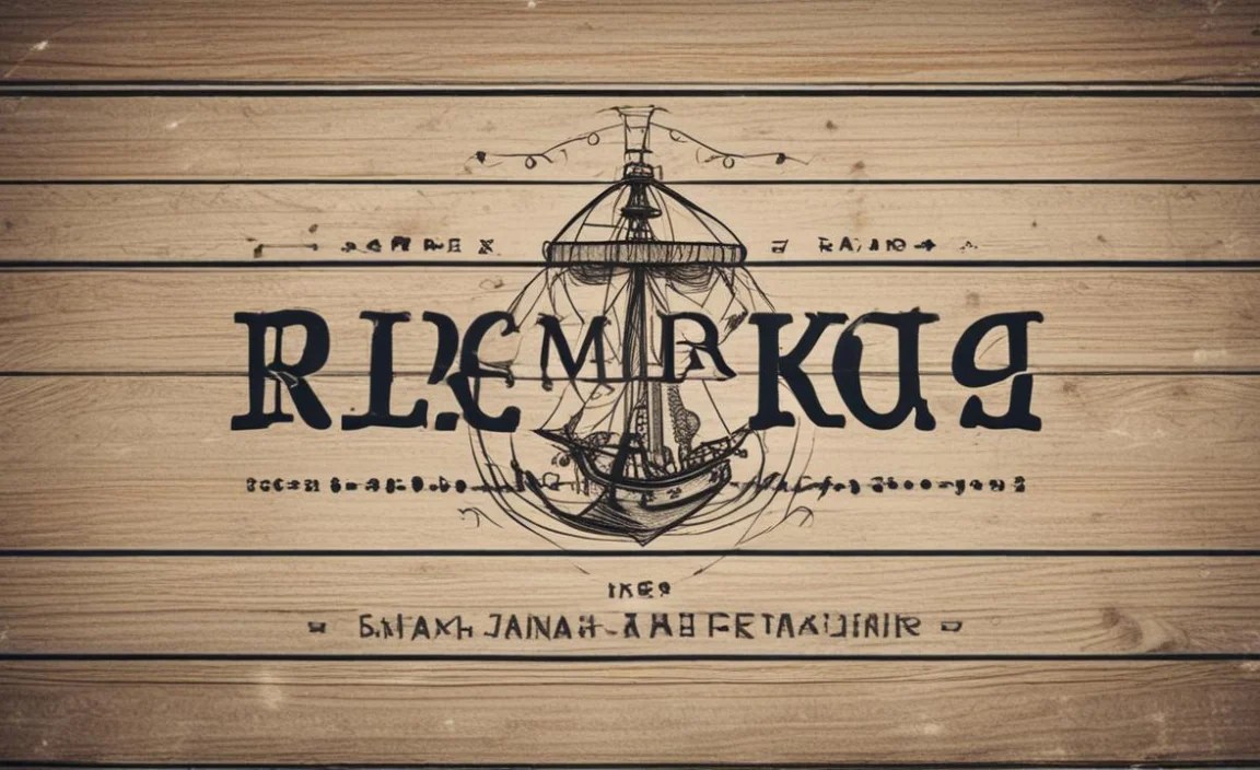Key Features Of Nautical Typography