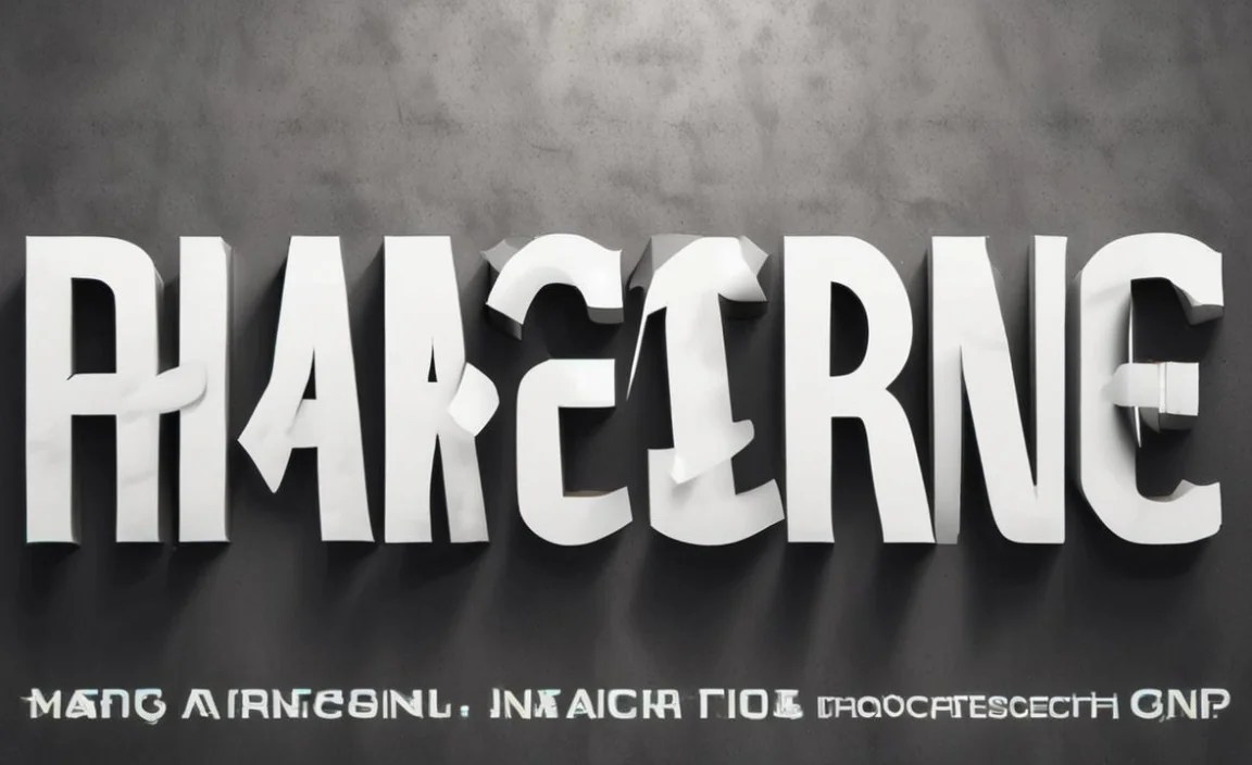 Key Features of the Hardcore Font