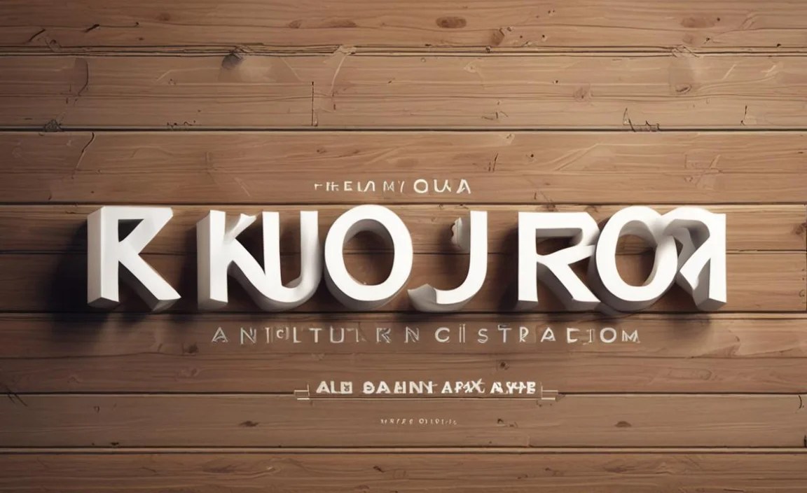 Kiona Font Character Map: