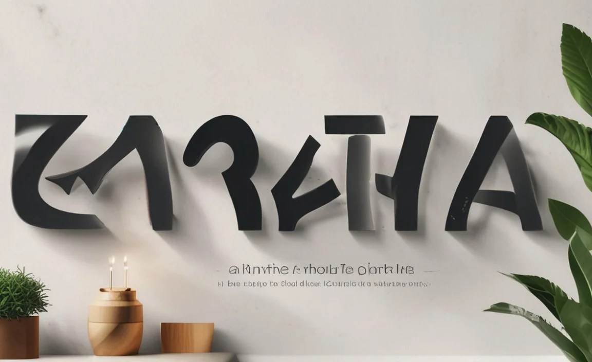 Kiona Font Info Table: