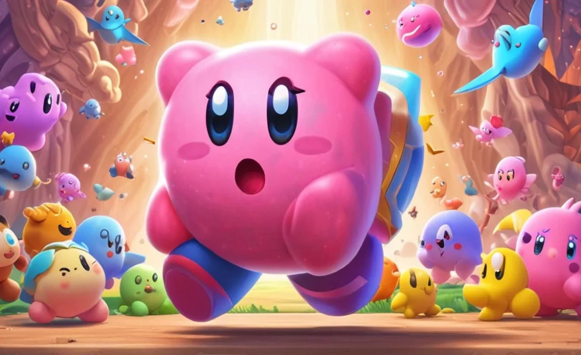 Kirby Star Allies Font Info Table: