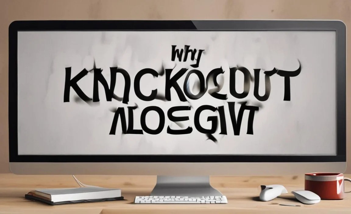 Knockout Font Info Table: