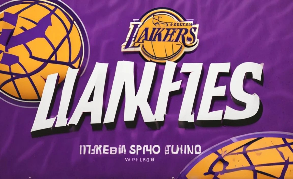 Lakers Font Info Table:
