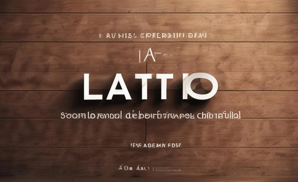 Lato Font Found In Use