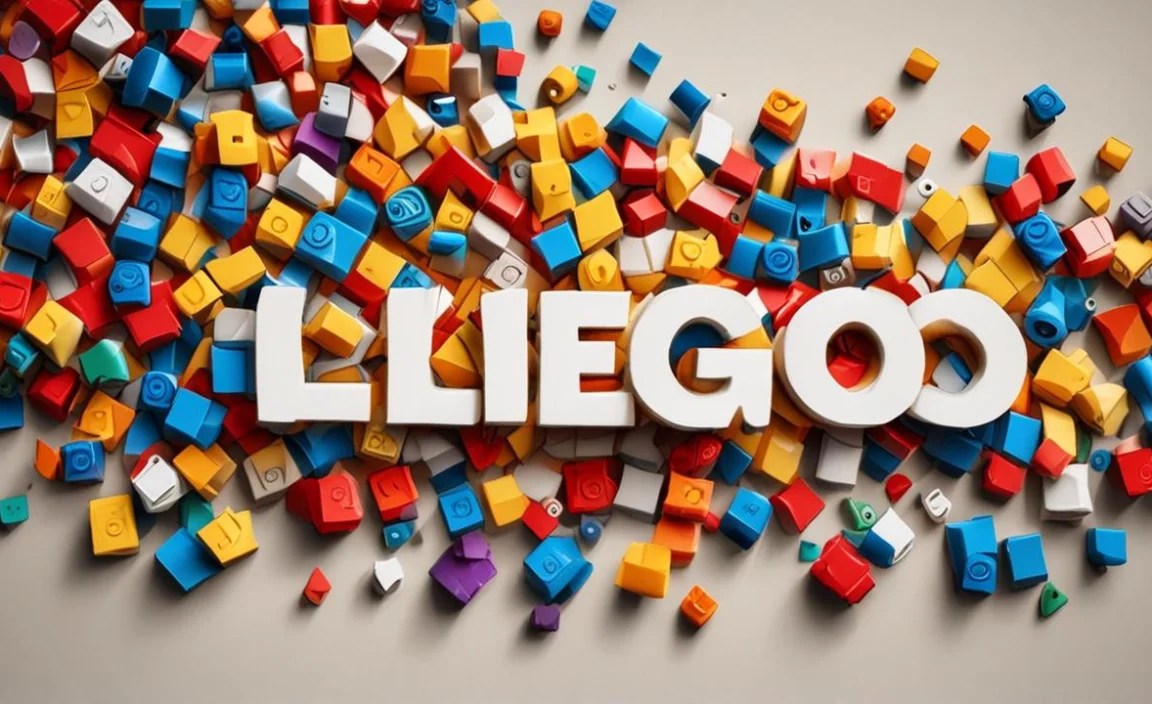 Lego Font Character Map: