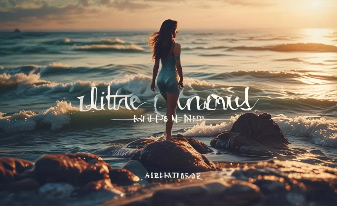 Little Mermaid Font Character Map: