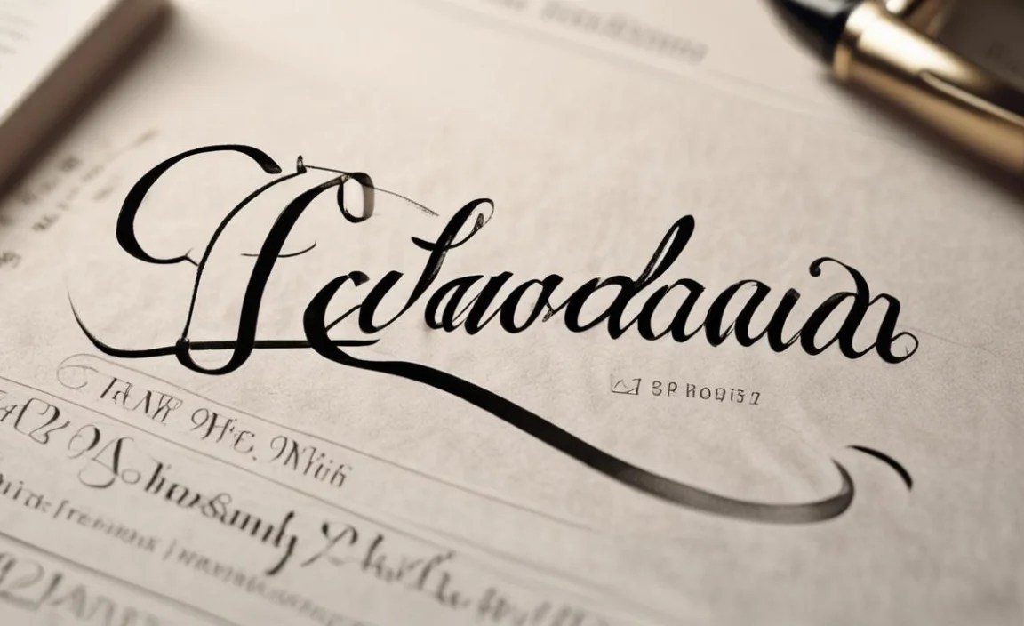 Lucida Calligraphy Font Info Table: