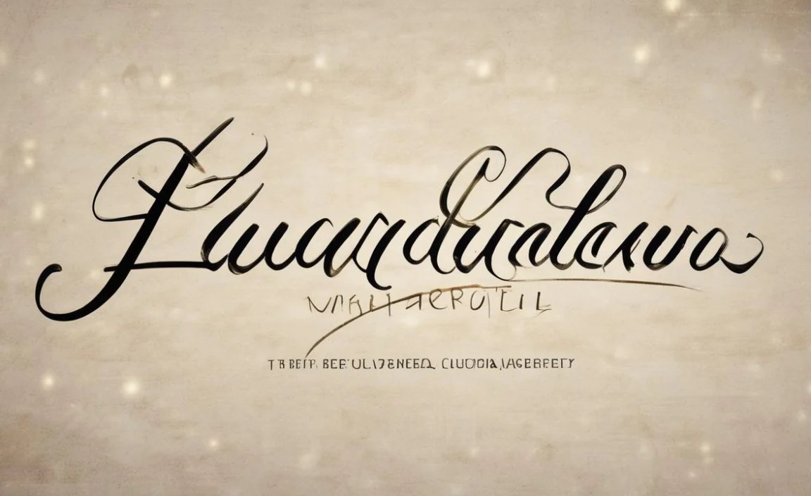 Lucida Handwriting Font Character Map: