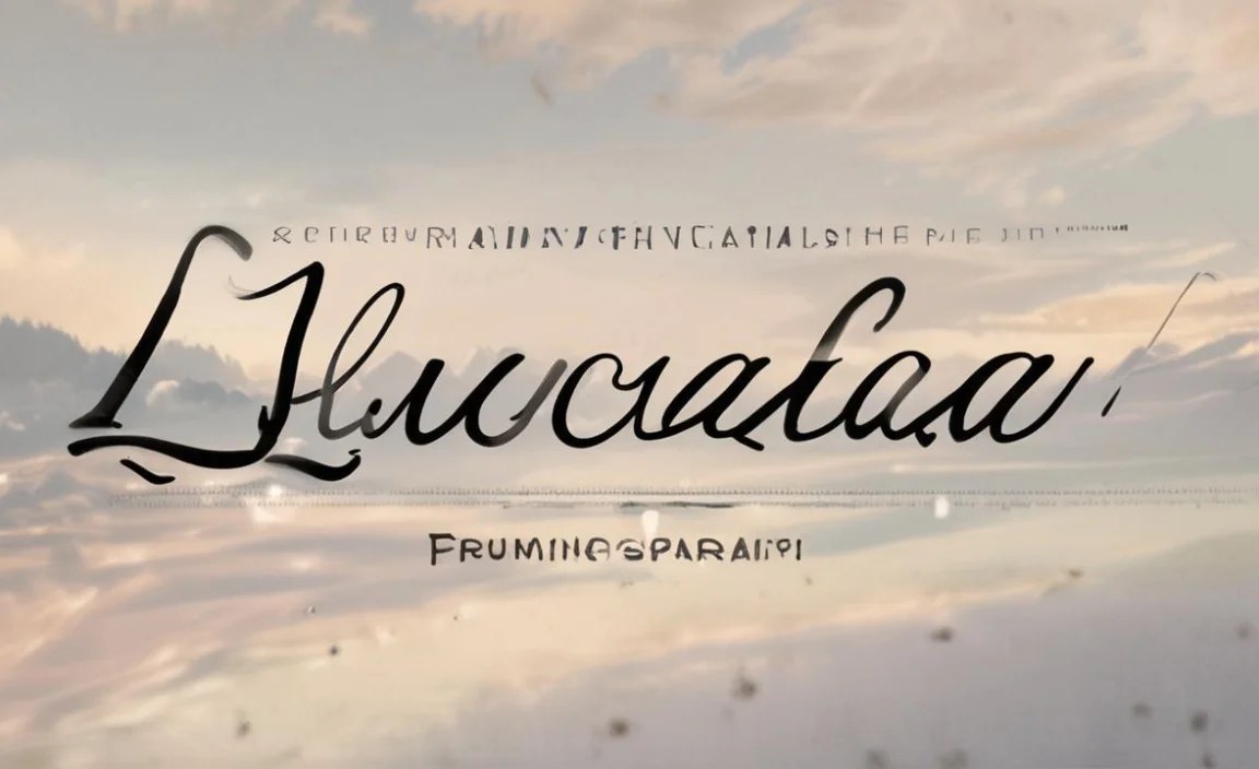 Lucida Handwriting Font Info Table: