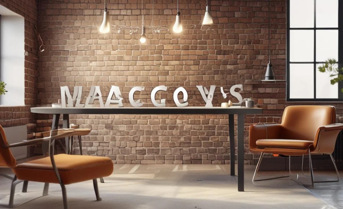 Maccos Font Character Map: