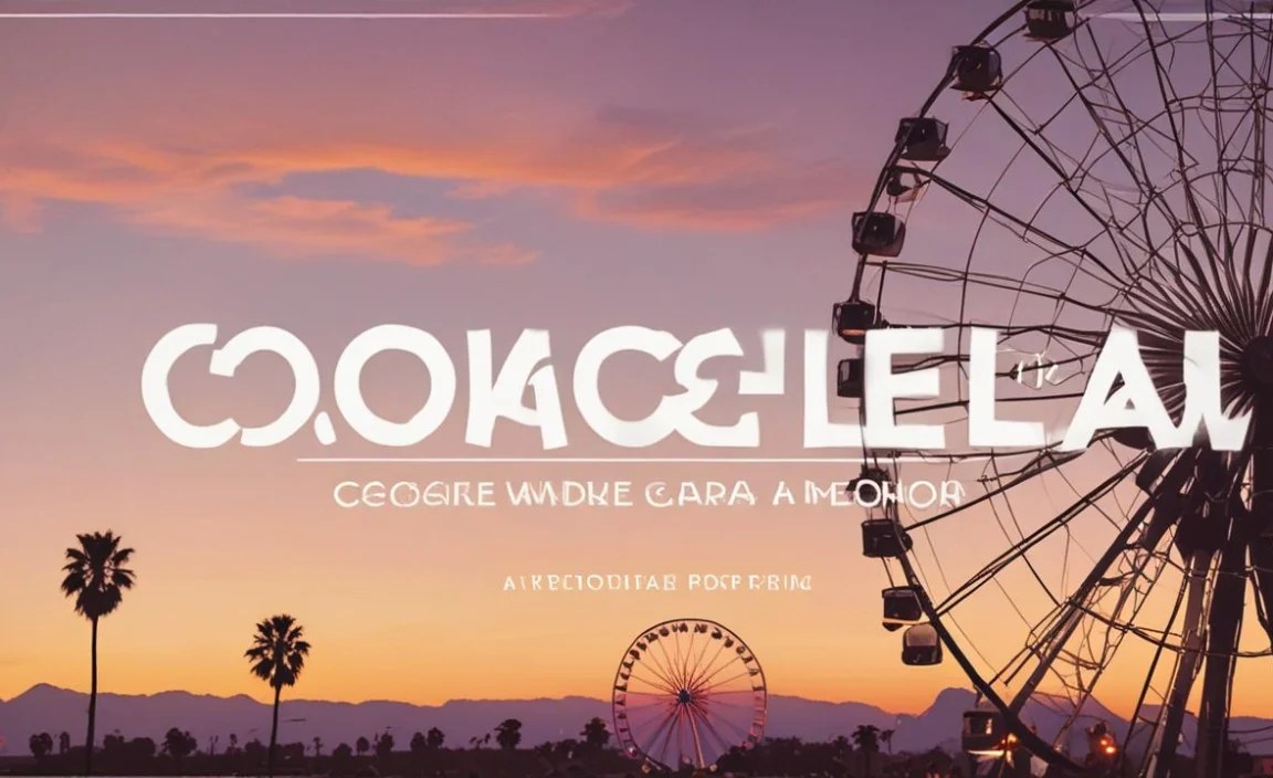 Made Coachella Font Character Map: