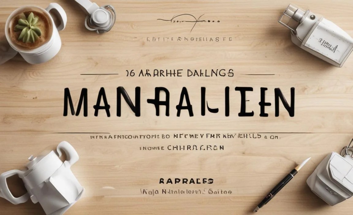 Manhattan Darling Font Character Map: