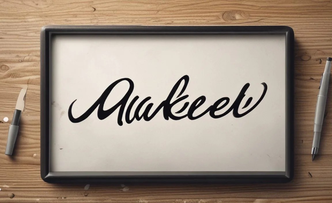 Marker Felt Font Info Table: