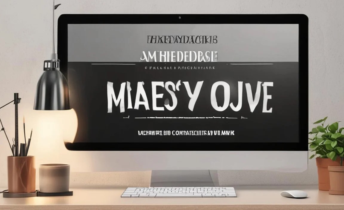 Marquee Font In Digital And Print Design