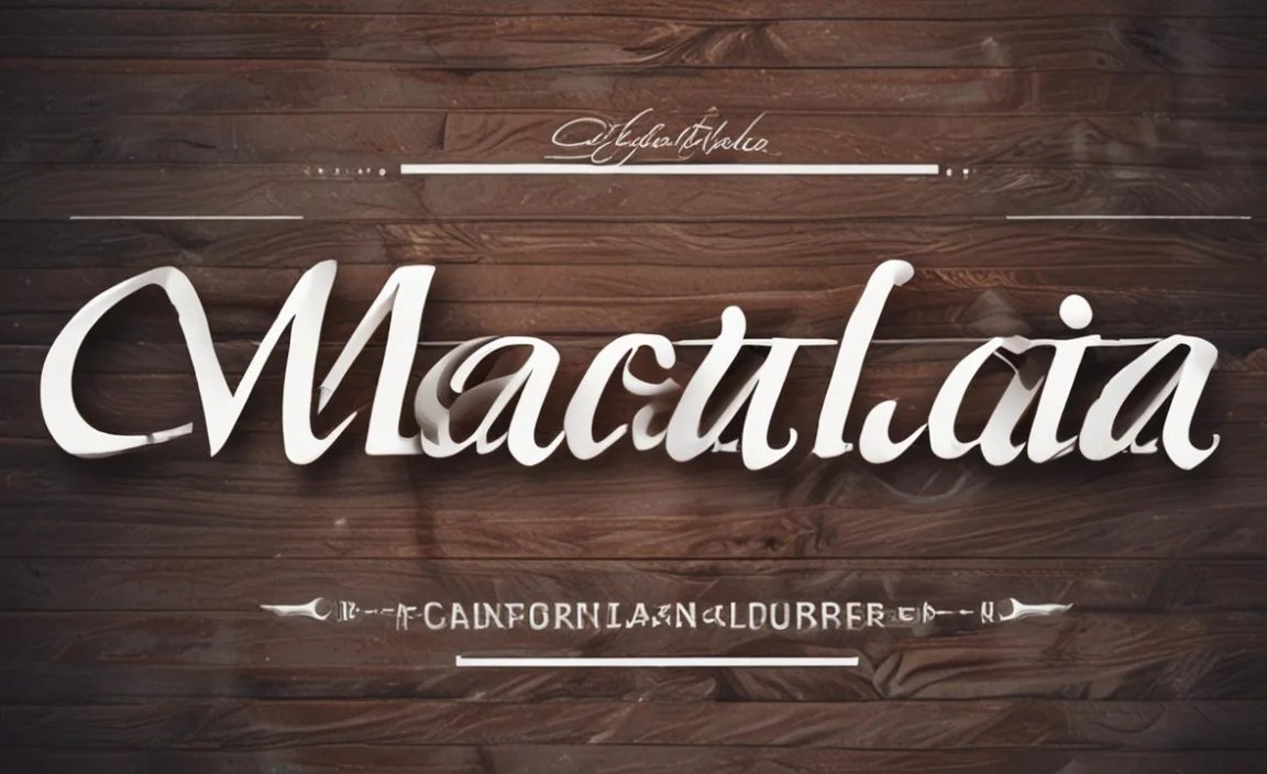 Mattalia Font Info Table: