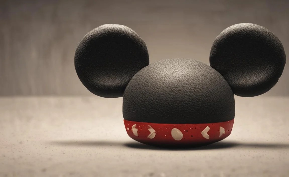 Mickey Ears Font Character Map: