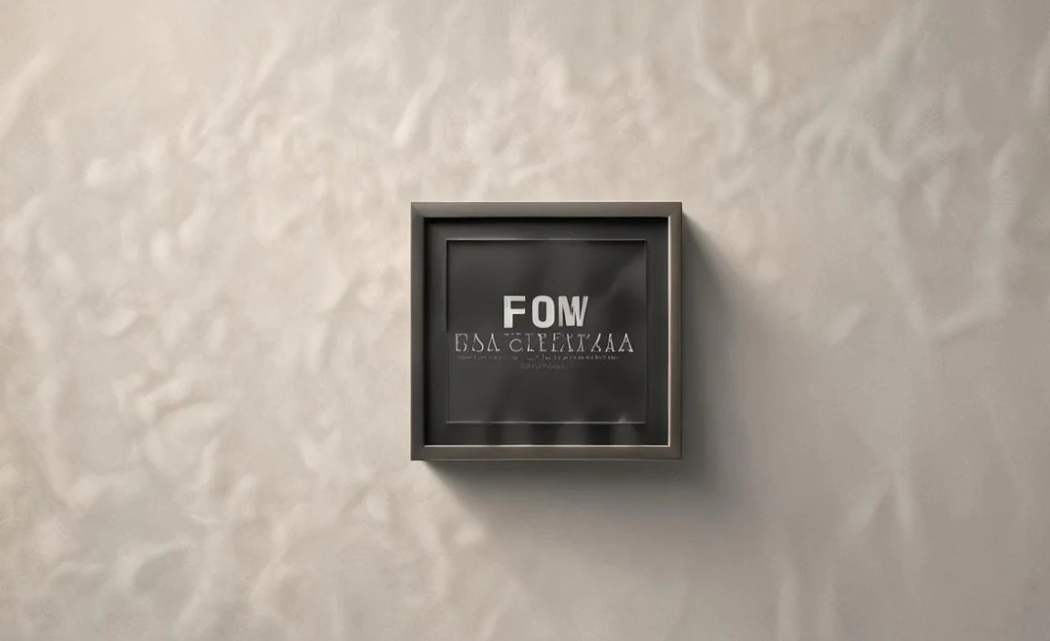 Microgramma Font Info Table: