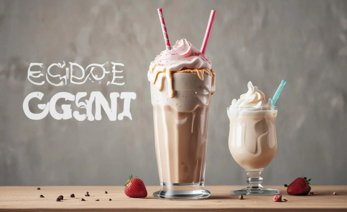 Milkshake Font Character Map: