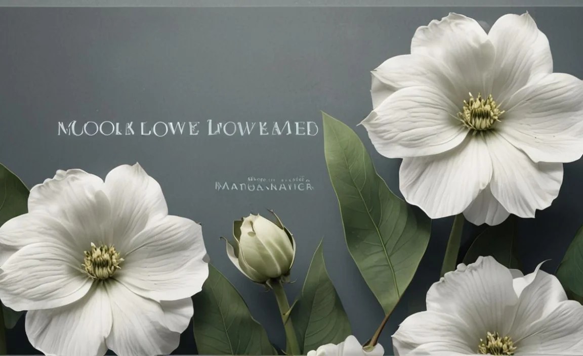 Moon Flower Font Info Table: