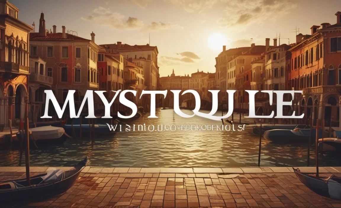 Mystique Venice Font Info Table:
