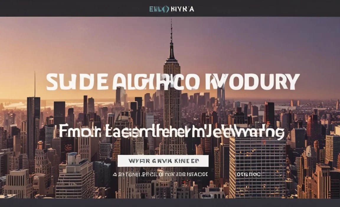 New York Font Info Table: