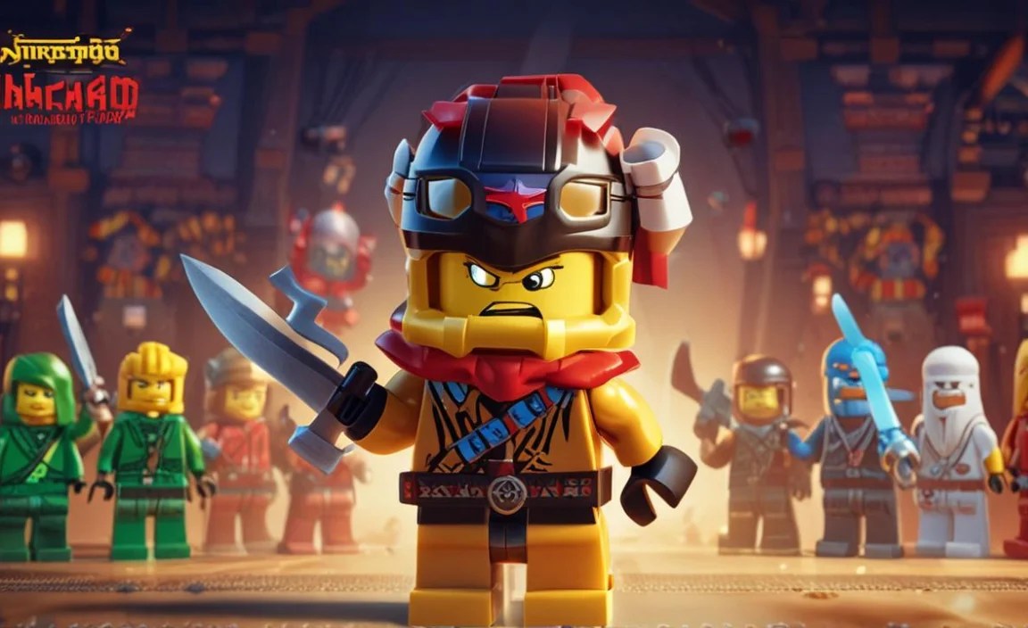 Ninjago Font Character Map: