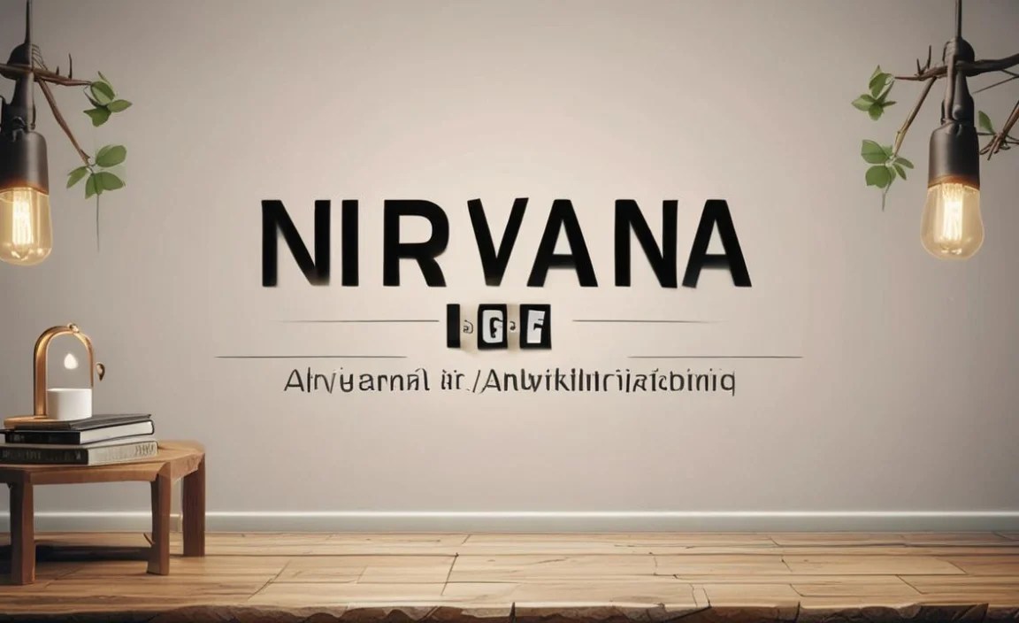 Nirvana Font Character Map: